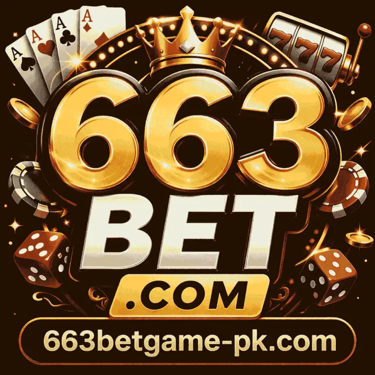 663 Bet Game app screenshot showing casino slots and poker games, latest earning app in Pakistan 2026